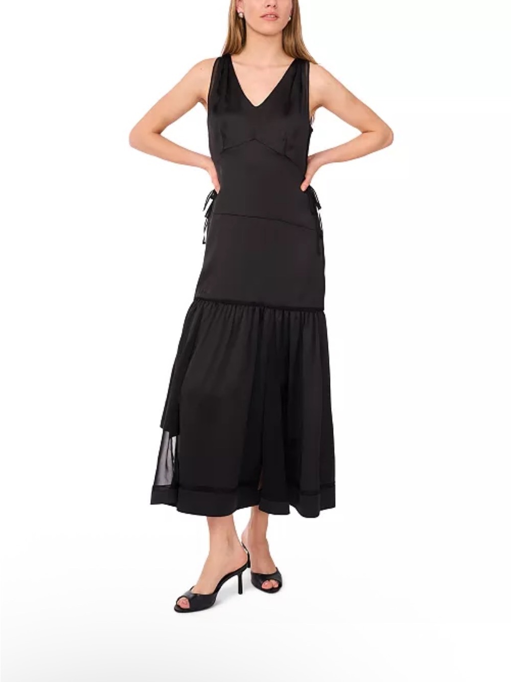 New 1.STATE Women's Sleeveless Maxi Dress